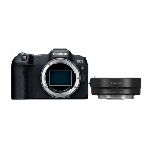 Беззеркальный фотоаппарат Canon EOS R8 Body + адаптер крепления EF-EOS R - фото2