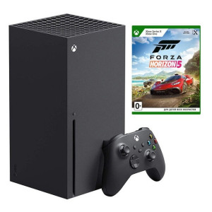Игровая приставка Microsoft Xbox Series X + Forza Horizon 5 - фото