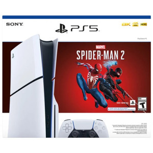 Игровая приставка Sony PlayStation 5 Slim + Marvel’s Spider-Man 2 (цифровой ключ) - фото