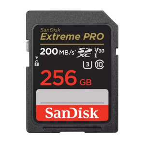 Карта памяти SDXC SANDISK Extreme PRO 256GB 10 CLASS UHS-I - фото