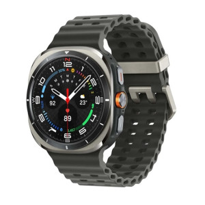 Умные часы Samsung Galaxy Watch Ultra 2025 47 мм LTE (серый титан) - фото