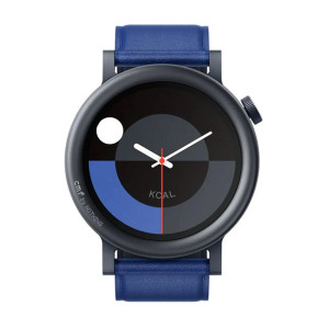 Умные часы CMF Watch Pro 2 by Nothing (темно-серый, синий кожаный ремешок) - фото