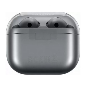 Кейс для наушников Samsung Galaxy Buds 3 Pro Cеребристый (Оригинальный) - фото2