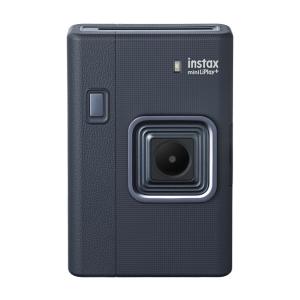 Фотоаппарат мгновенной печати FUJIFILM instax mini LiPlay+ Hybrid (темно-синий) - фото