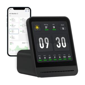 Монитор качества воздуха Qingping Air Monitor 2 (черный) CGS2 - фото2