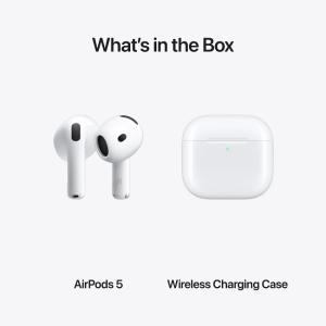 Наушники Apple AirPods 5 (с беспроводной зарядкой) - фото2