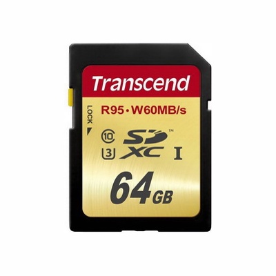 Карта памяти SDHC Transcend SDXC 64GB Class 10  UHS-I 3 633x - фото